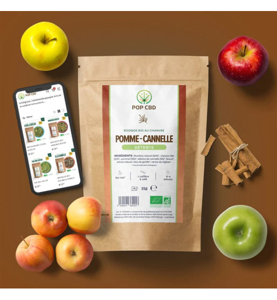 Infusion Rooibos organic apple-cinnamon 22