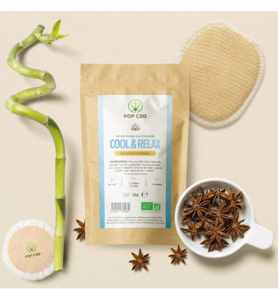 Organic Cool & Relax herbal tea 22%