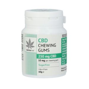 Chewing gum au CBD et à la menthe poivrée (250 mg)