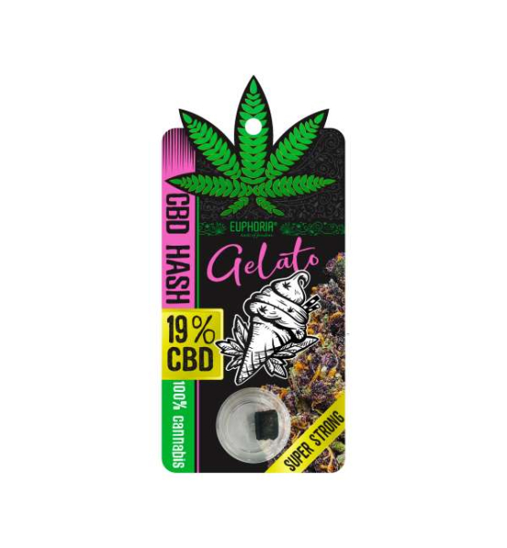 Résine de CBD 19% Gelato Euphoria