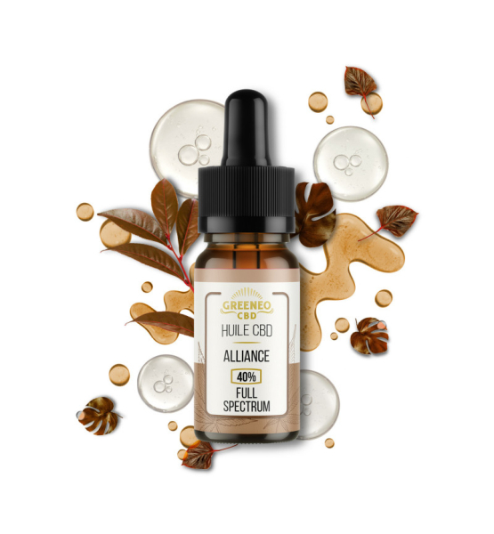 Huile de CBD Alliance Full Spectrum 10 ml (GREENEO CBD)