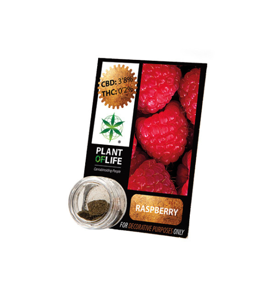 CBD-Harz RASPBERRY 3,8% 1G
