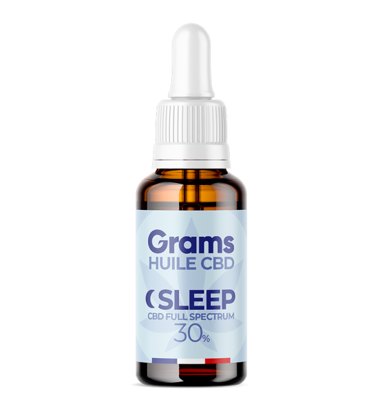 Huile CBD 30% - Sommeil - Spectre Complet (GRAMS)