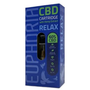 Cartouche de CBD 60 % Relax - Euphoria - 0,5ml