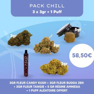 Pack Chill (3 x 3gr + 1 Puff)