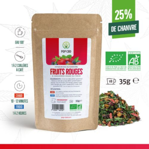 Organic red berry infusion 35g