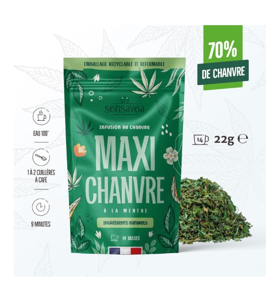 Infusion Rooibos Vanille au chanvre 25g - PauseGreen