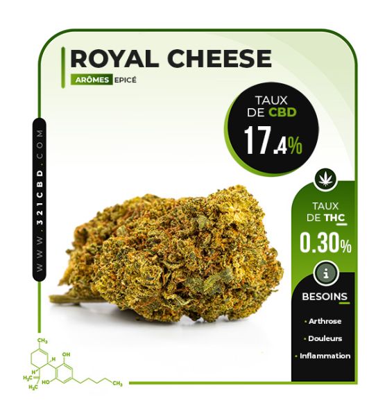 Royal Cheese CBD 17,4%