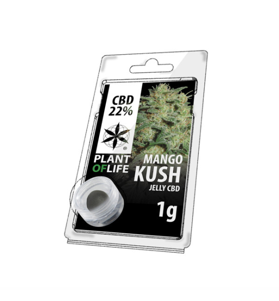 Gelee CBD MANGO KUSH 22% 1G Pflanze des Lebens