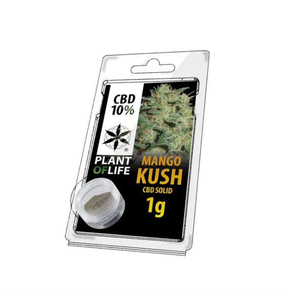 CBD resin MANGO KUSH 10% 1G Plant of Life