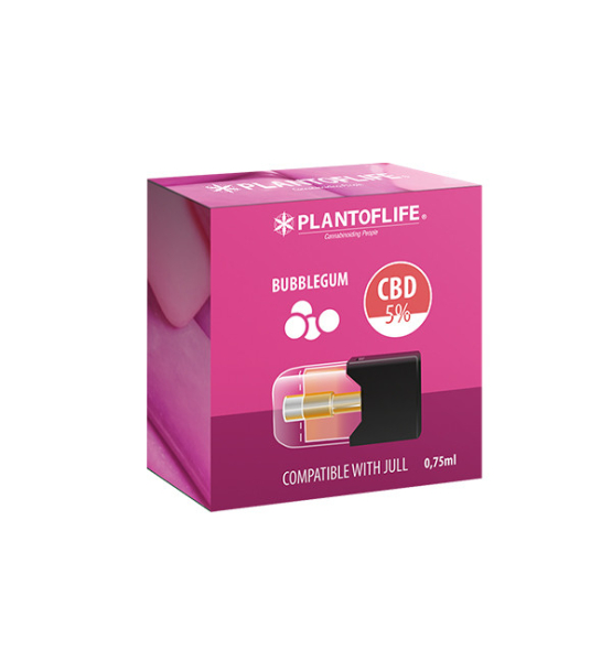 Cartouche Pod CBD 5% BUBBLEGUM 0,75ml