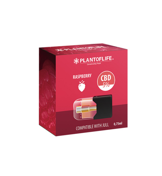 Kartusche Pod 5% CBD RASPBERRY - 0.75ml