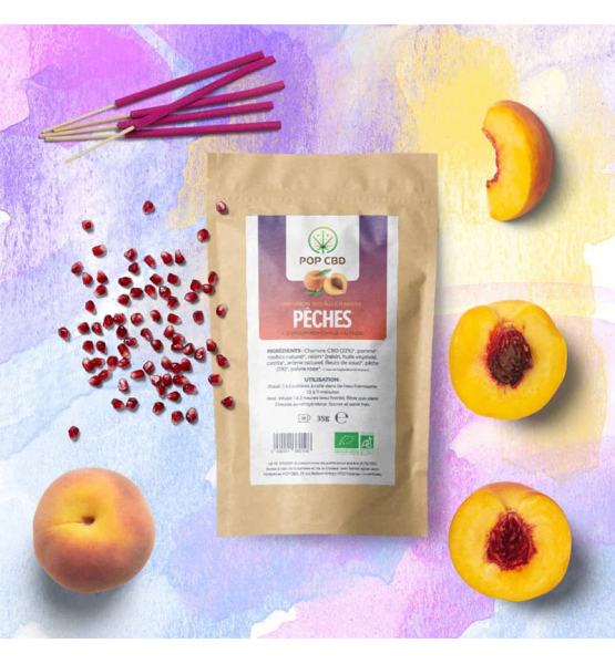Organic peach infusion