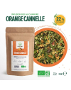 Cinnamon orange organic herbal tea